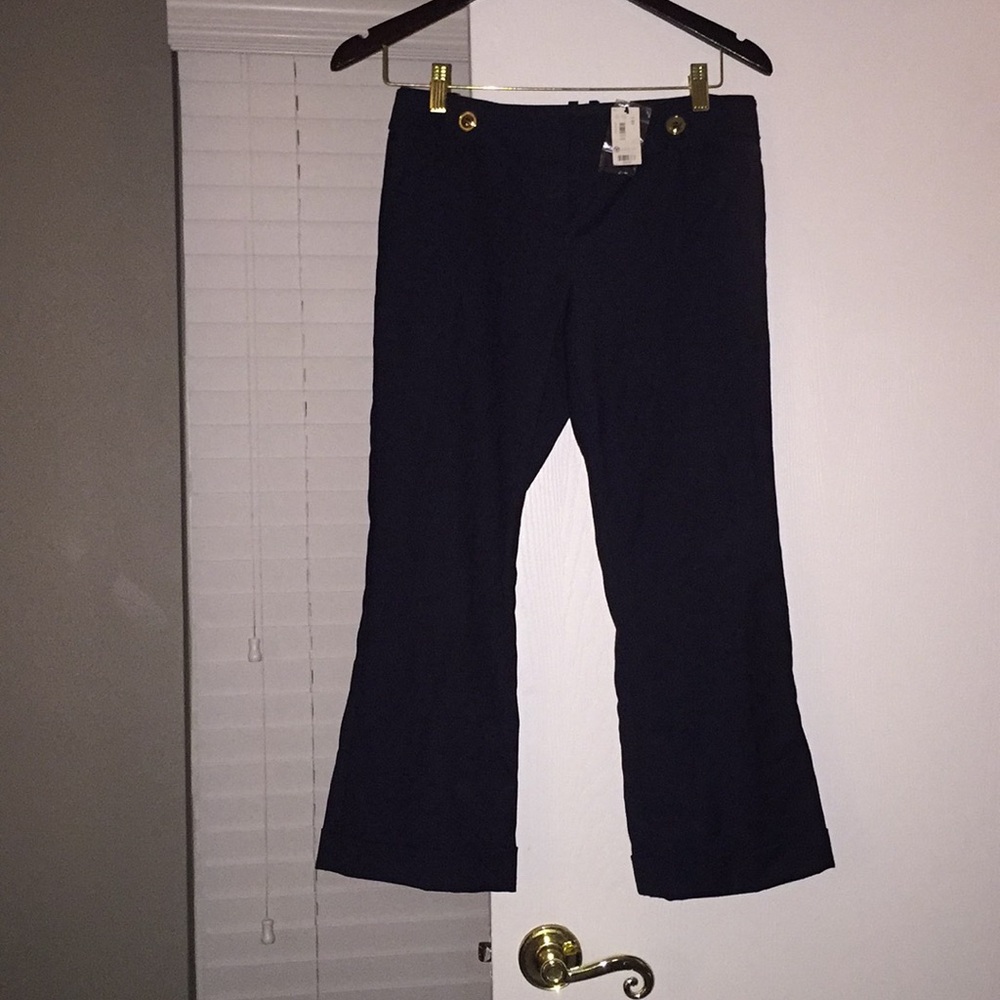 Navel blue dress pants